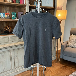 All Saints mens logo shirt size medium